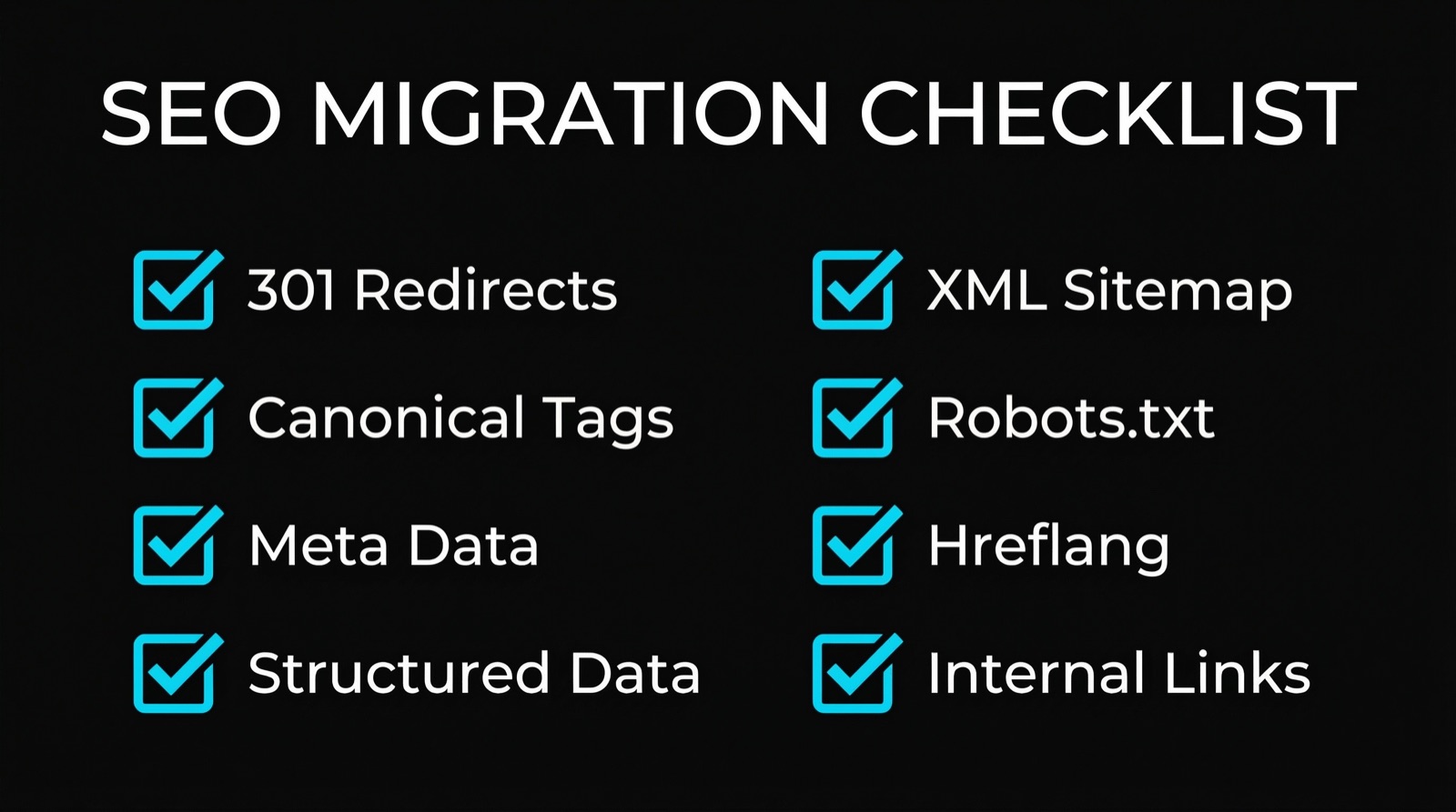 SEO migration checklist: 8 steps for a safe relaunch