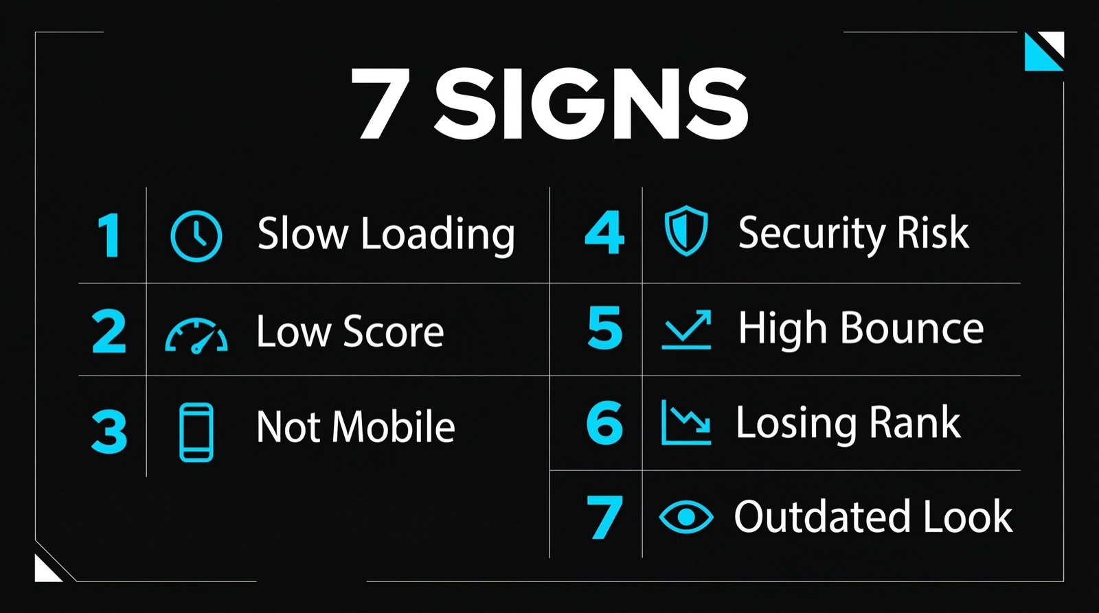 7 signs your website needs a relaunch